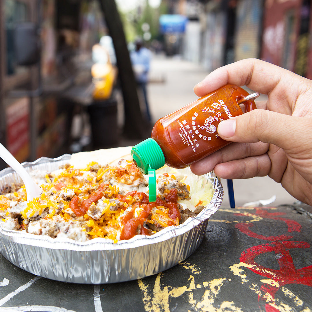 Sriracha Keychain Combo Pack with 1oz and 1.7oz keychain bottles