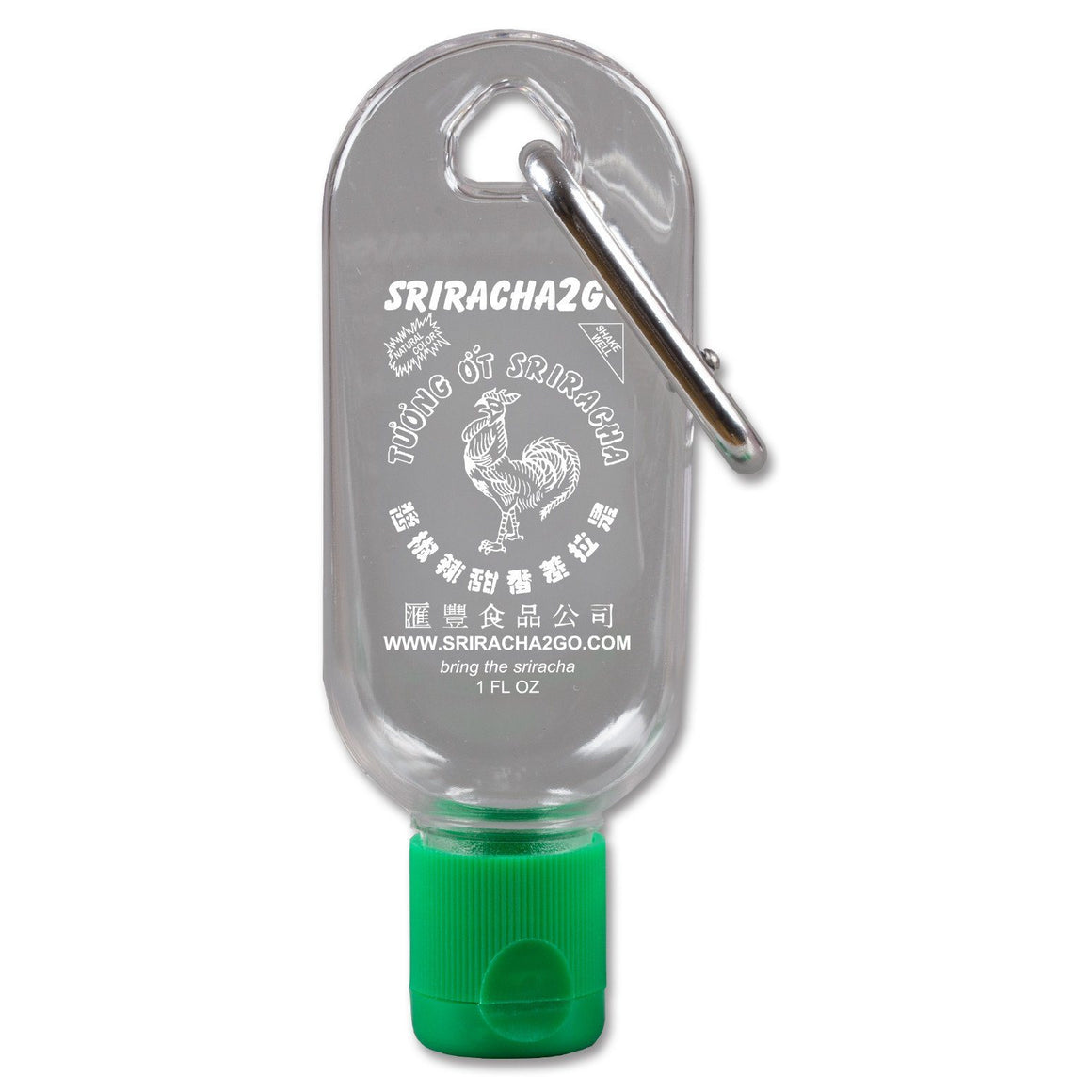 Sriracha2Go - Mini Sriracha Keychain (1oz)