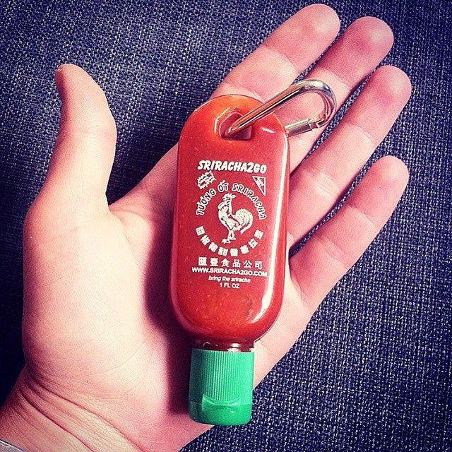 Sriracha2Go - Mini Sriracha Keychain (1oz)